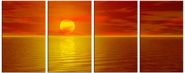 Dafen Oil Painting on canvas seascape -set075
